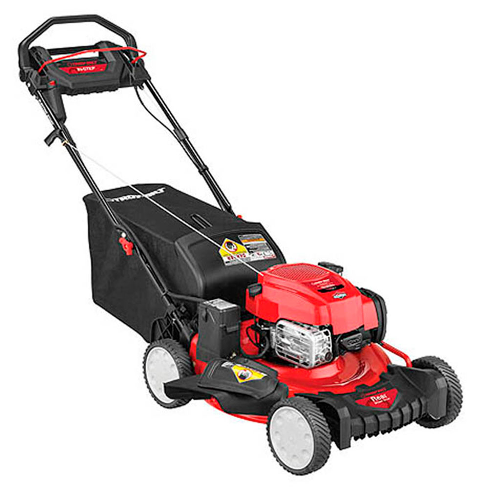 All wheel drive lawn sales mower with electric start